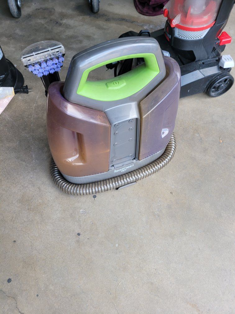 Bissell SpotClean Pet Portable Carpet Cleaner with Hose and Attachment