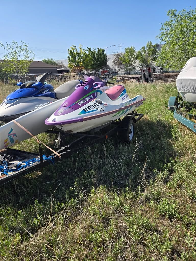 2004 Turbo & 1998 2-Stroke Jet Skis w/ Trailer – $3,000 OBO