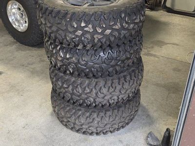 stock tires and wheels.