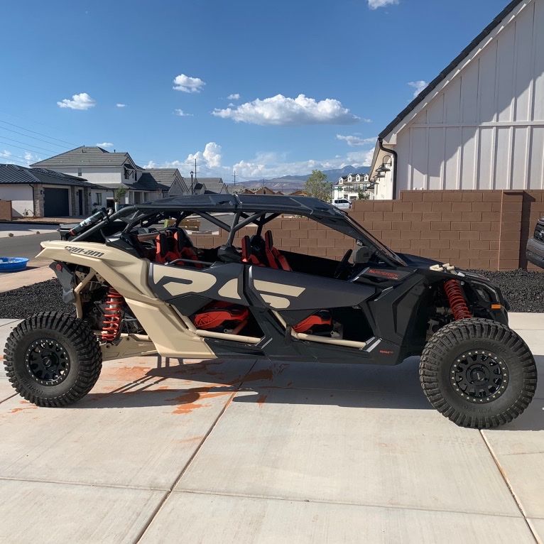 2021 Can-Am Maverick X3 Max XRS Turbo RR with Smart Shox - Tan/Black