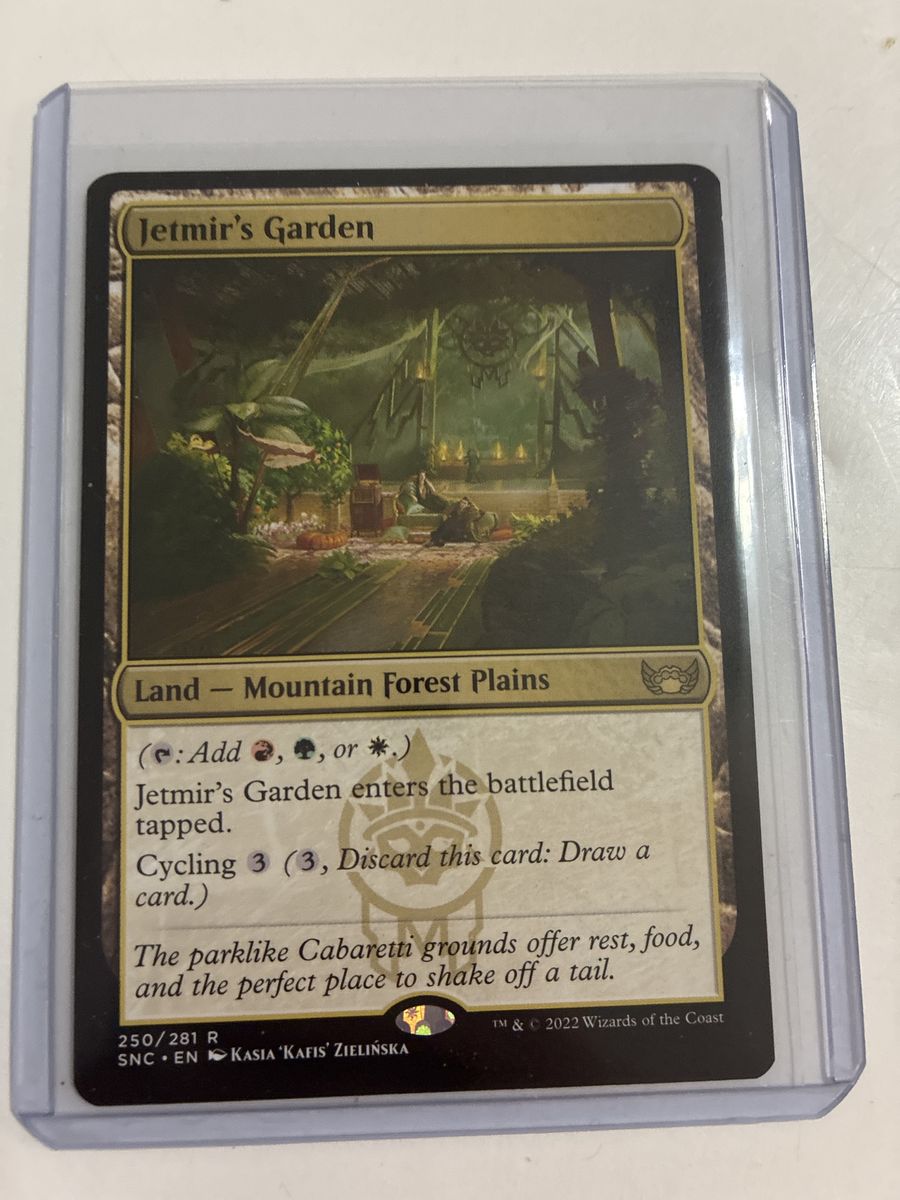 Jetmir's Garden - Magic: The Gathering MTG Card (Mountain Forest Plains Land, Cycling 3)