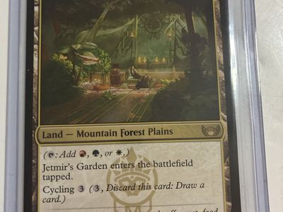 Jetmir's Garden - Magic: The Gathering MTG Card (Mountain Forest Plains Land, Cycling 3)