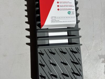 Dish Drying Mat with Rack — Brand New