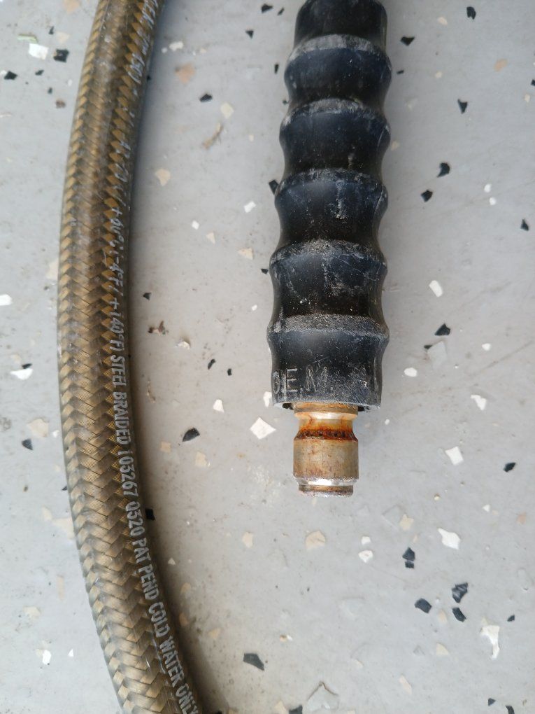 OEM 3/8 Inch Steel Braided Pressure Washer Hose 4500 PSI