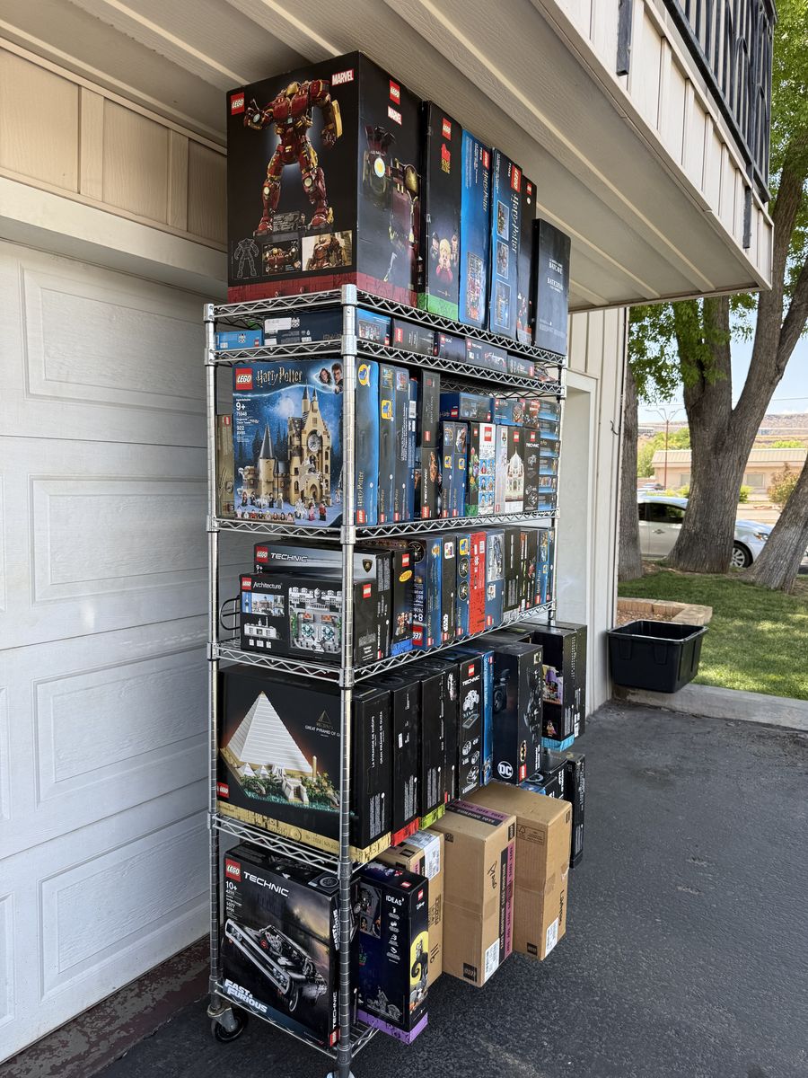 Huge LEGO Collection - All New in Box (NIB) - Marvel, Harry Potter, Technic, Architecture & More!