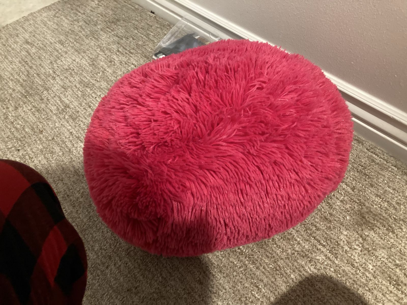 Soft & Fluffy Pink Pillow