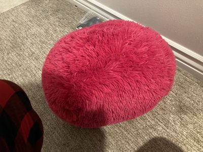 Soft & Fluffy Pink Pillow