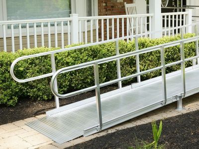 Modular Aluminum Wheelchair Ramp - any size - We install for you or you can DIY!