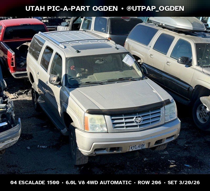 2004 Cadillac Escalade 1500 Parts - UTPAP Ogden