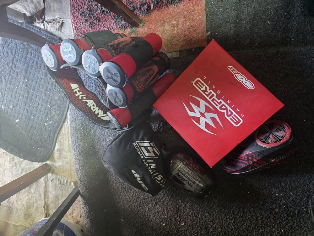 paintball marker empire axe 2.0 set up