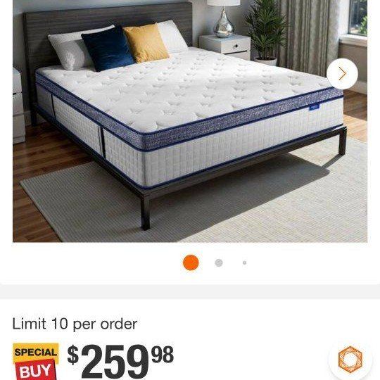 BRAND NEW in box wrapped in plastic full size BURFLY 1977 mattress