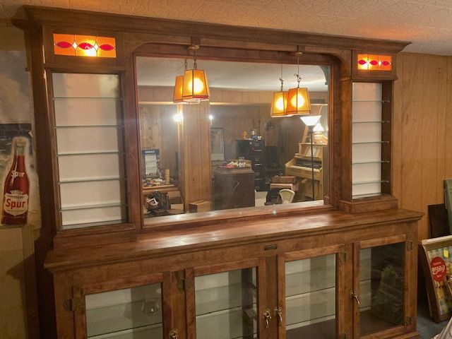 Back Bar from Sandy Drug Store circa 1900