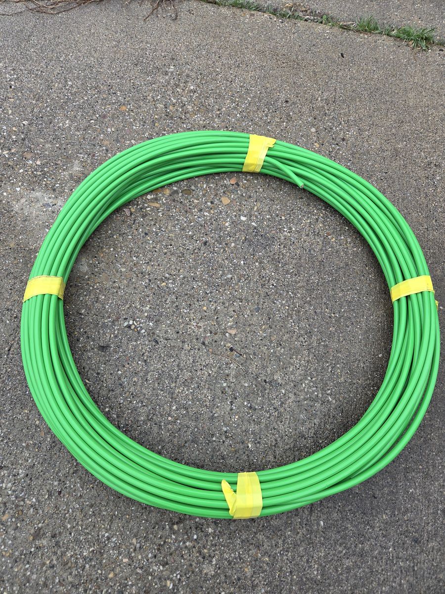 THHN Gr or THWN 4AWG green Wire