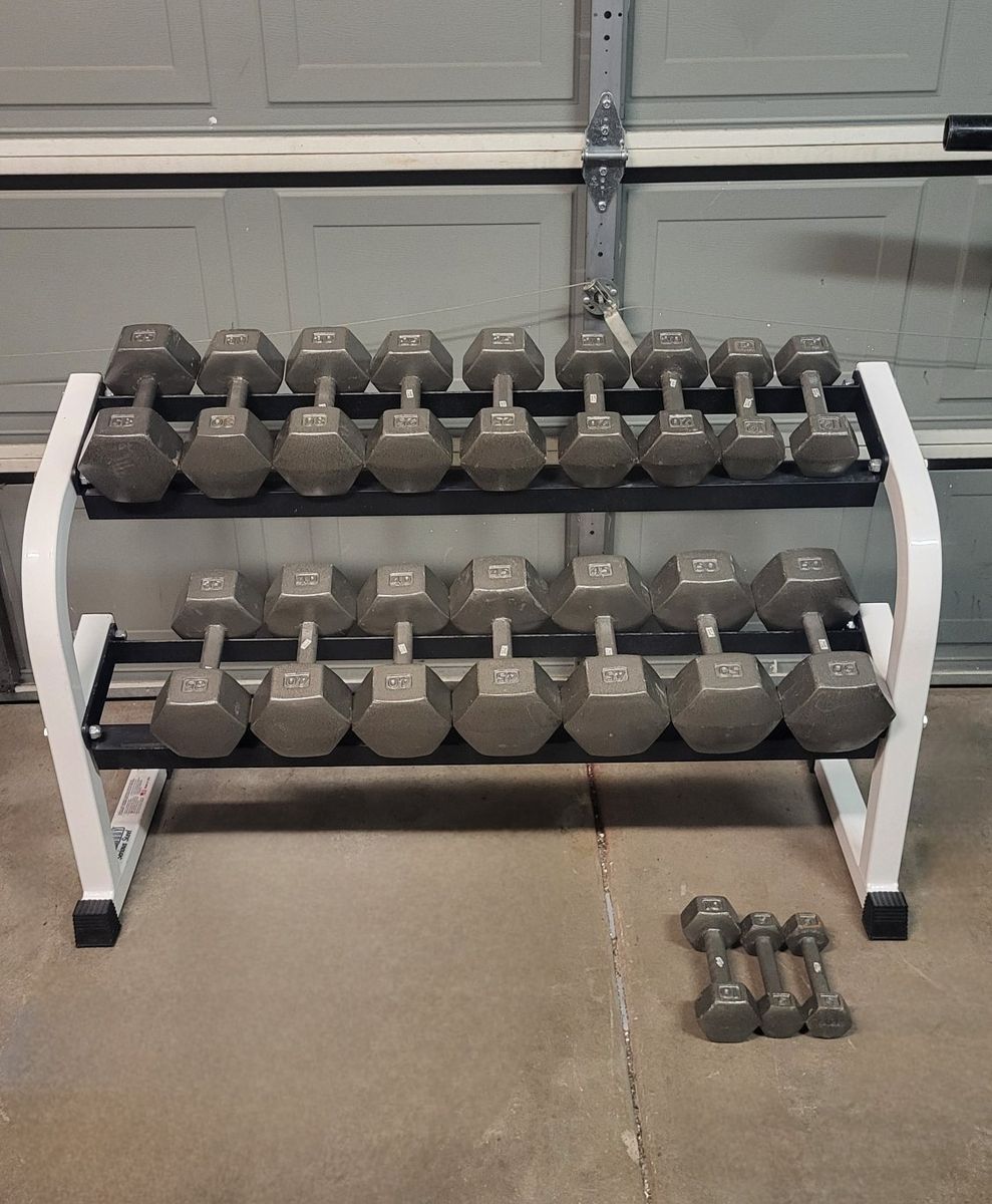 dumbbells 534 pounds