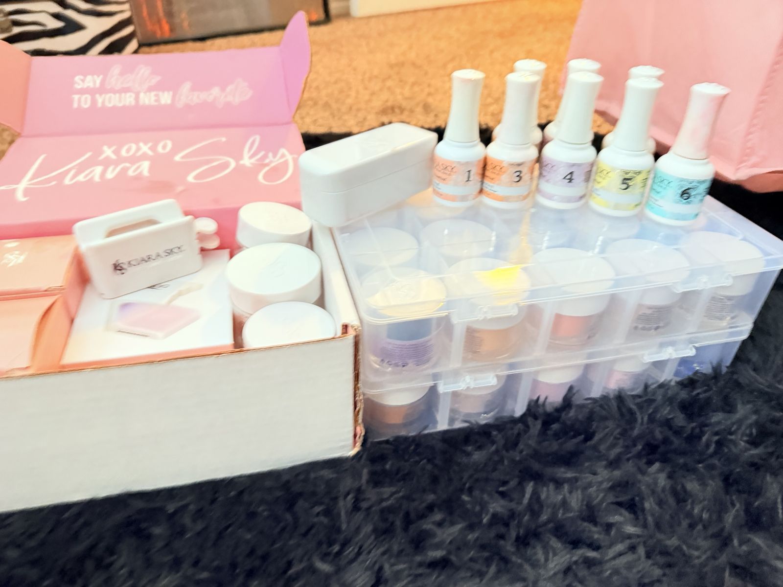 Kiara Sky Dip Powder Nail Kit with Powders and Liquids - Complete Set