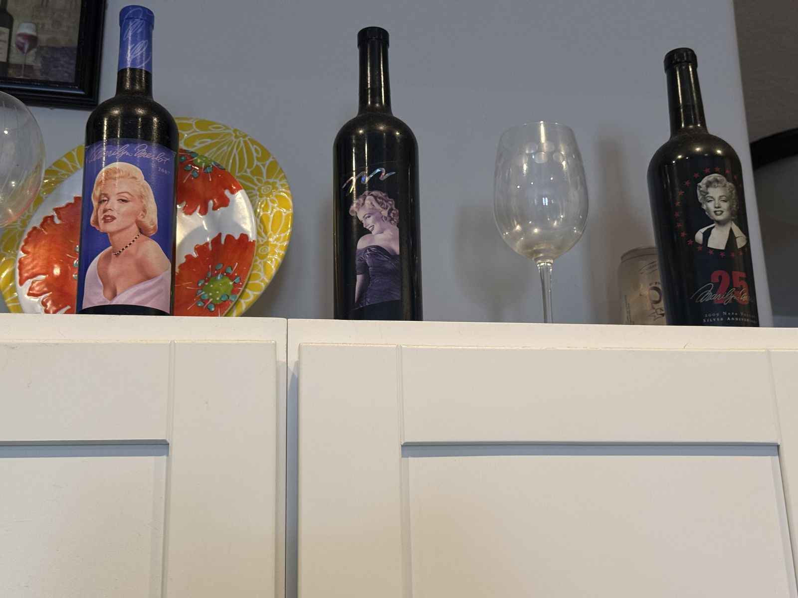 Collector Marilyn bottles