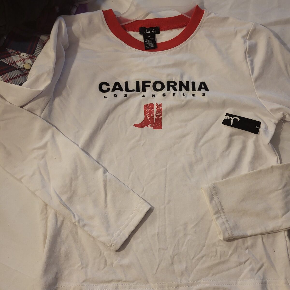 Califorina Cow Girl Shirt Size M