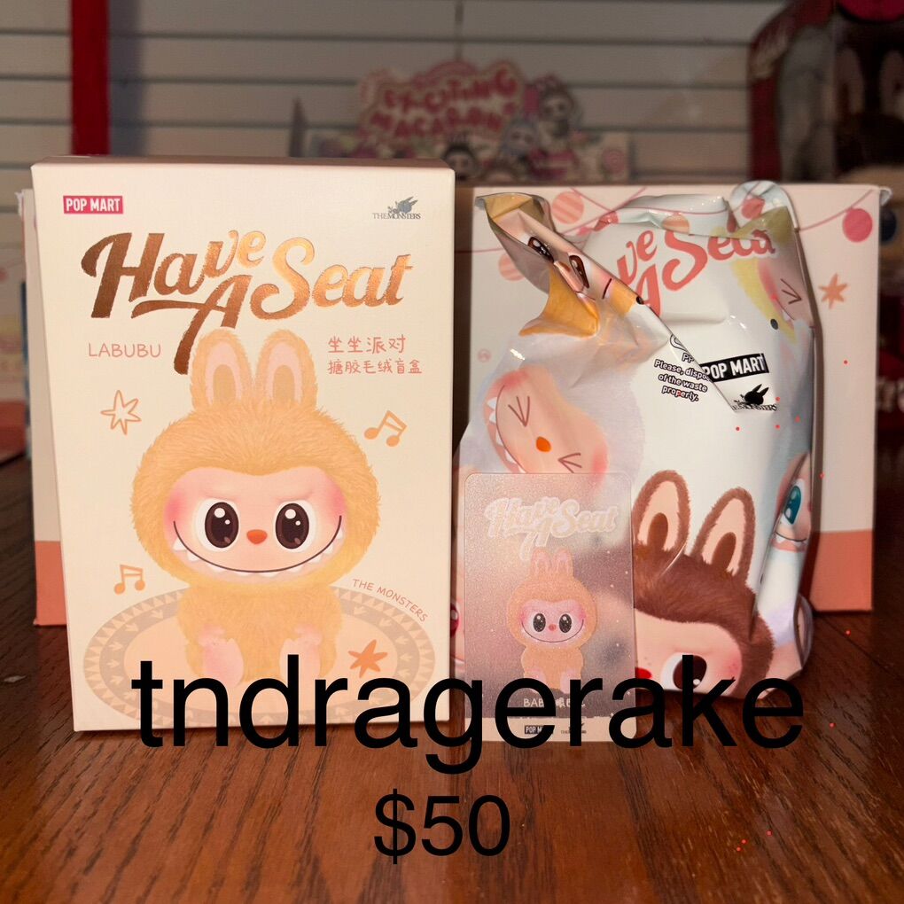 POP MART x The Monsters Labubu - Have a Seat