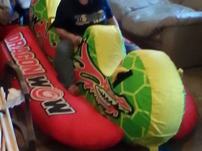 Wow Dragon 3 person waterride $400