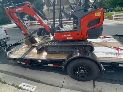 16 Foot Tilt Deck Trailer Single Axle