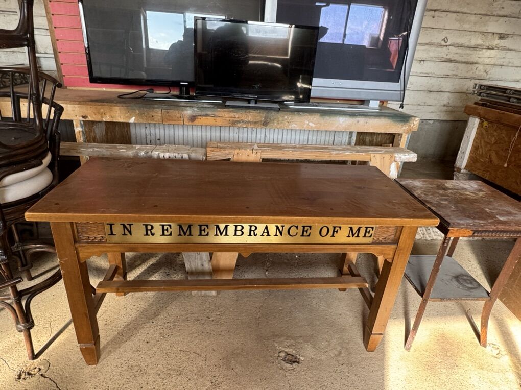 Old sacrement Table