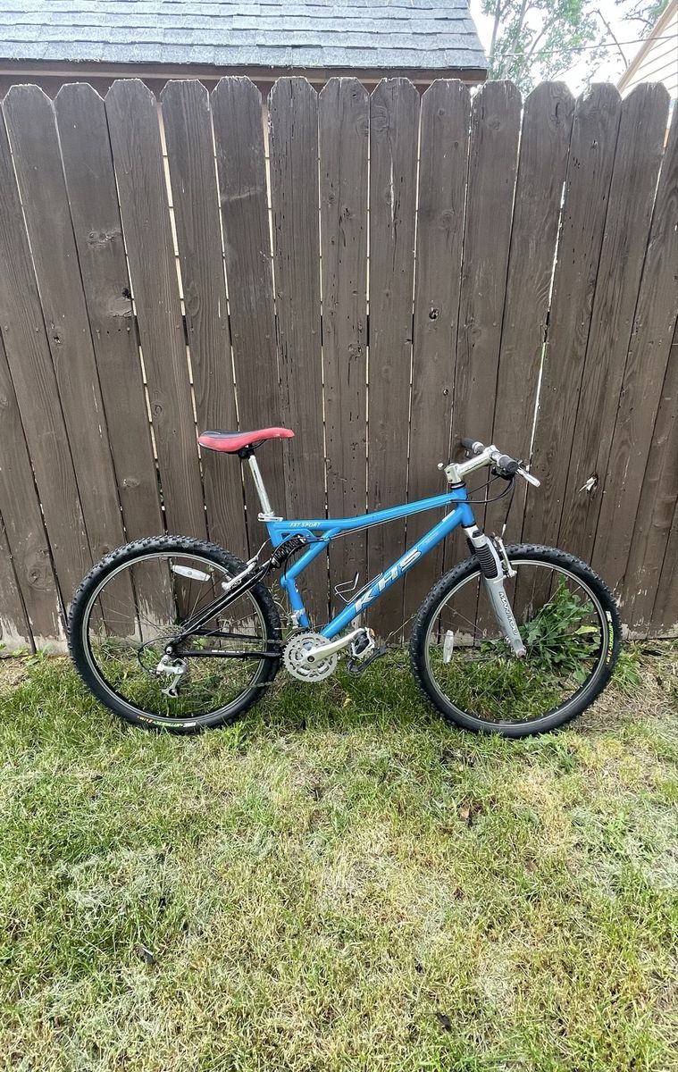 KHS Full Suspension small-medium size mountain bike