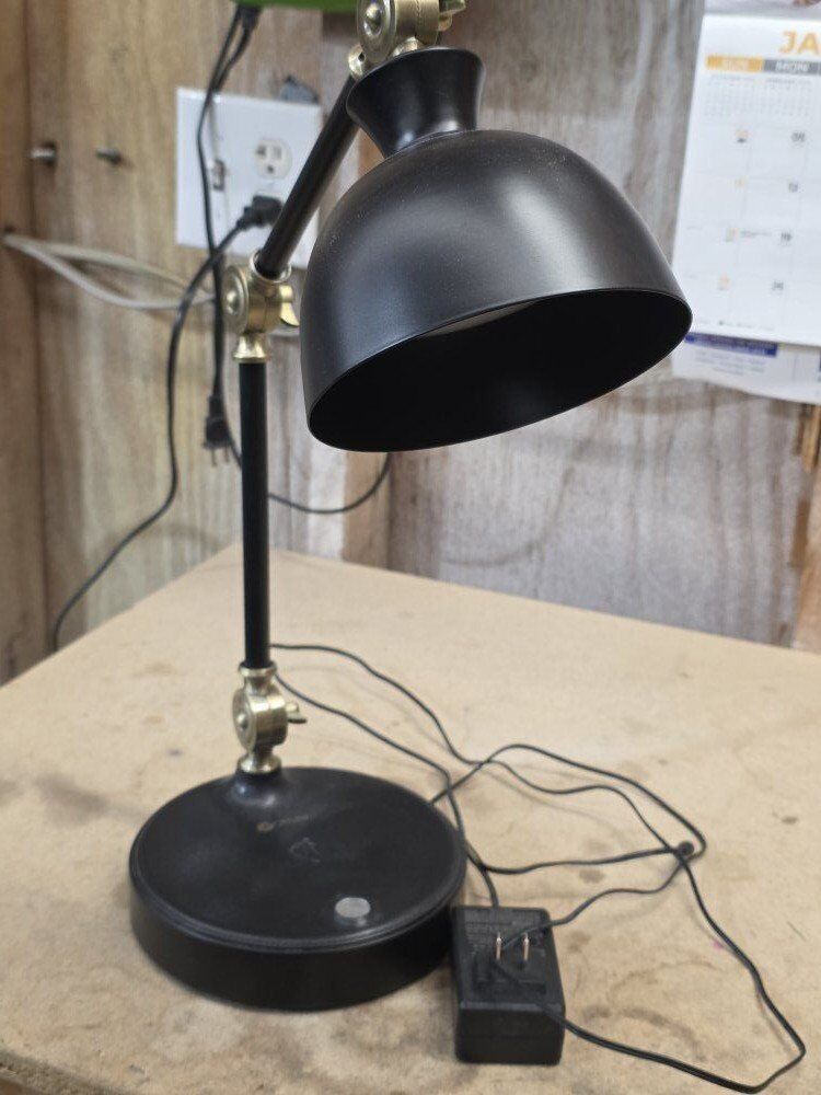 Ottlite desk touch lamp and phone charger