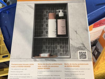 Schluter Tile Niche inserts(5)