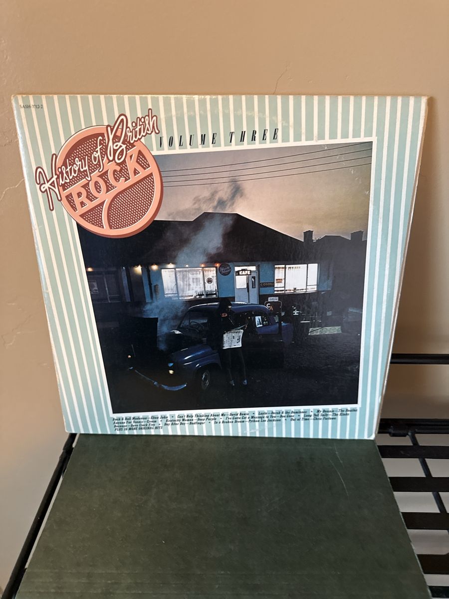 History of British Rock Volume Three Vinyl LP Album Record