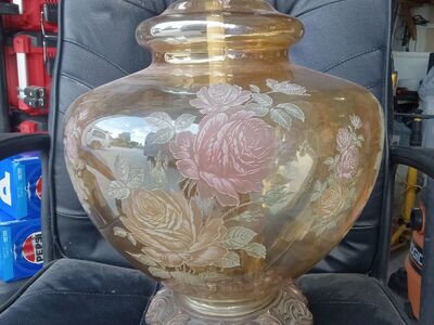 REDUCED MORE. Vintage large size Underwriters Laboratories table lamp, E-21217, D-6286