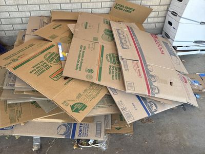 Cardboard boxes
