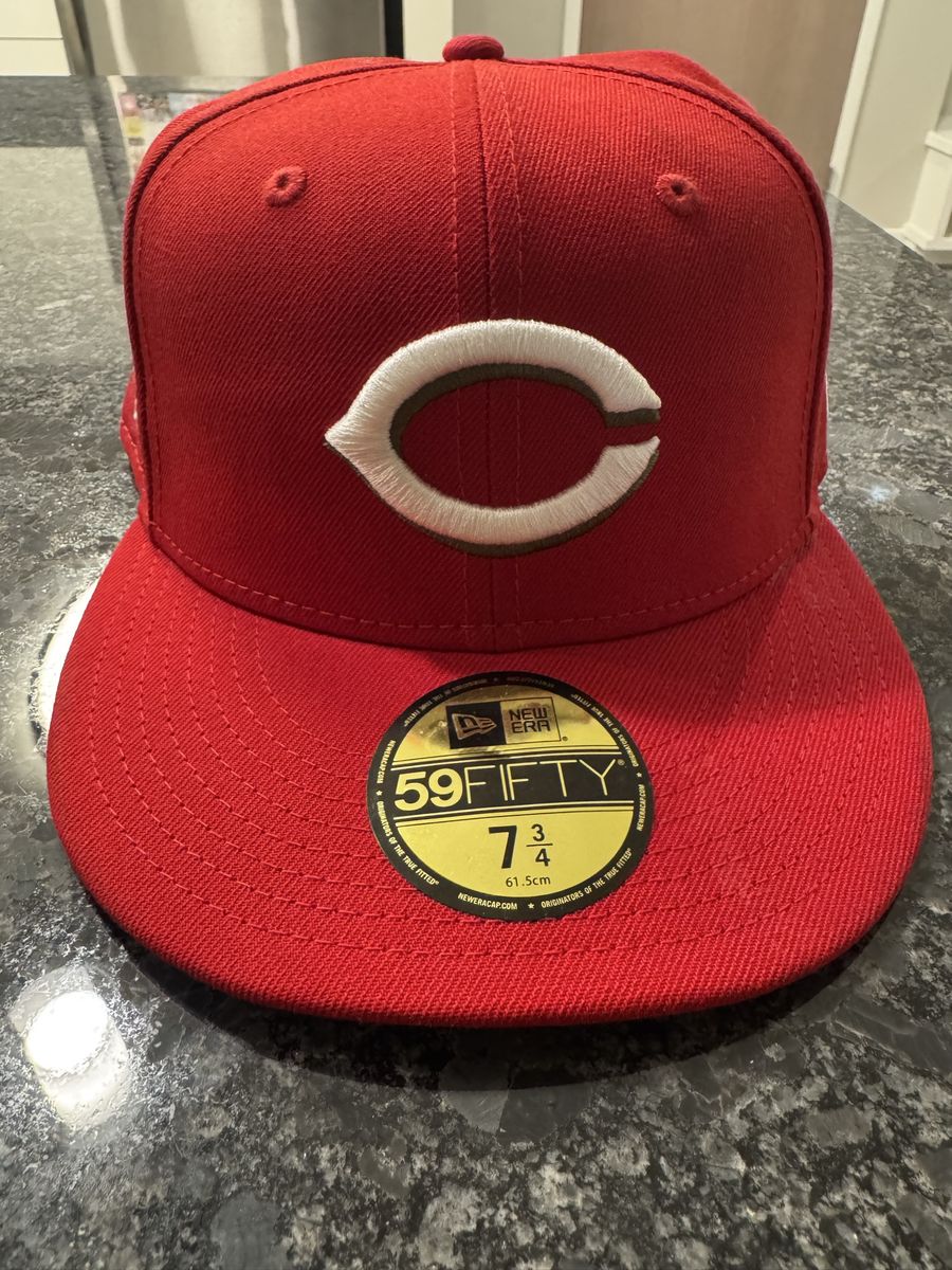 New Era Fitted Cincinnati Reds Sz 7 3/4 