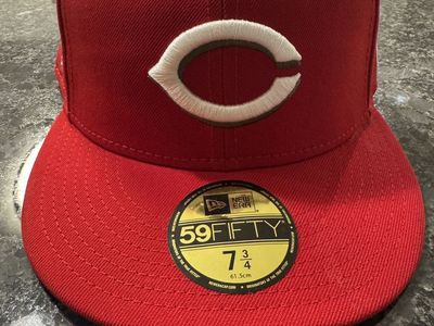 New Era Fitted Cincinnati Reds Sz 7 3/4