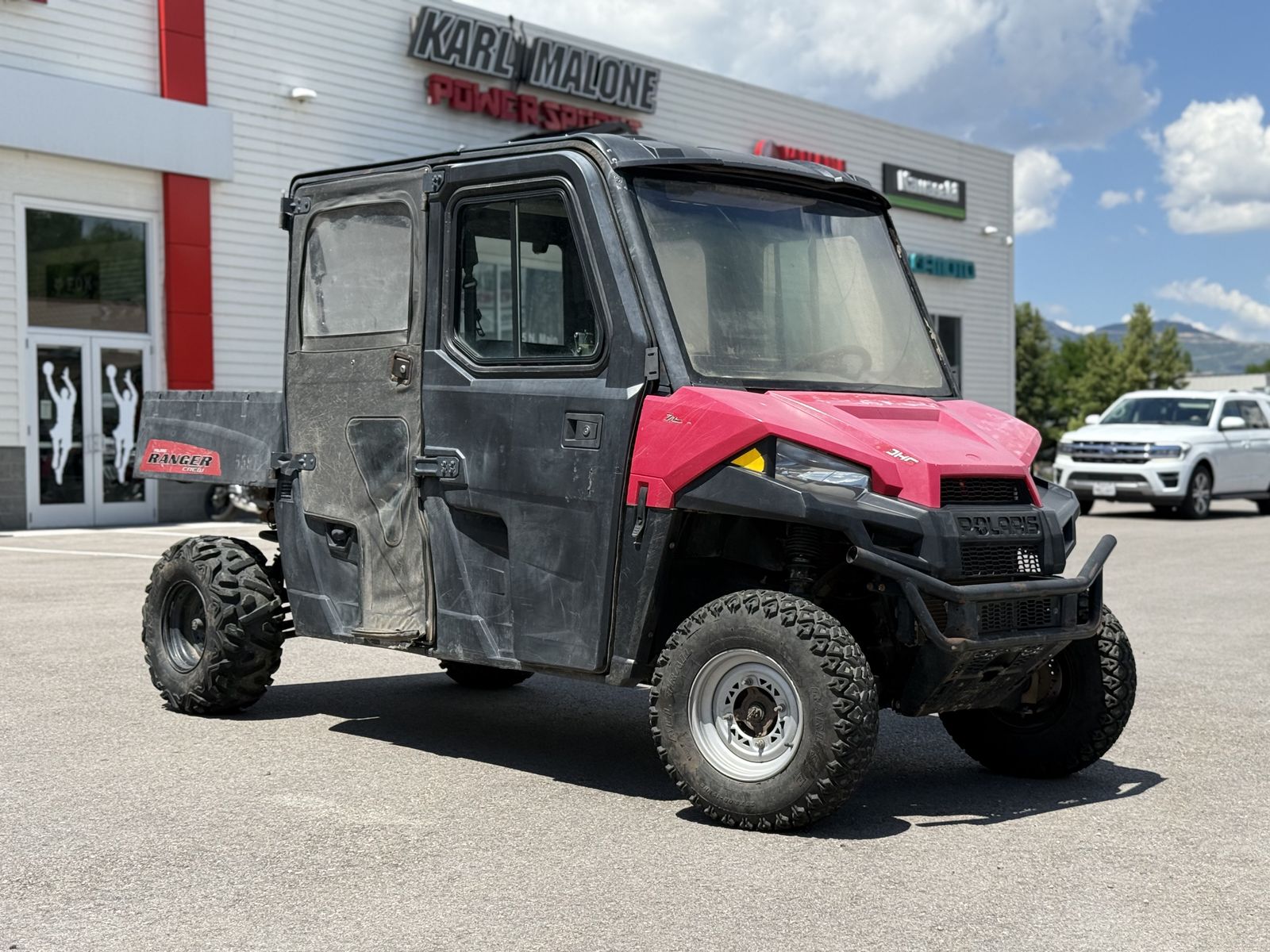 2015 POLARIS RANGER CREW-570 Solar Red - UP75597