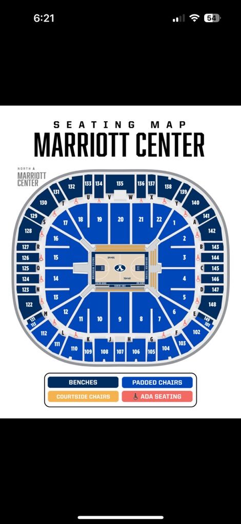 4 Tickets BYU Vs Iowa State Section 140 Plus Park