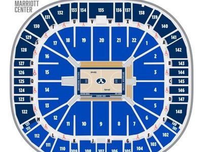 4 Tickets BYU Vs Iowa State Section 140 Plus Park