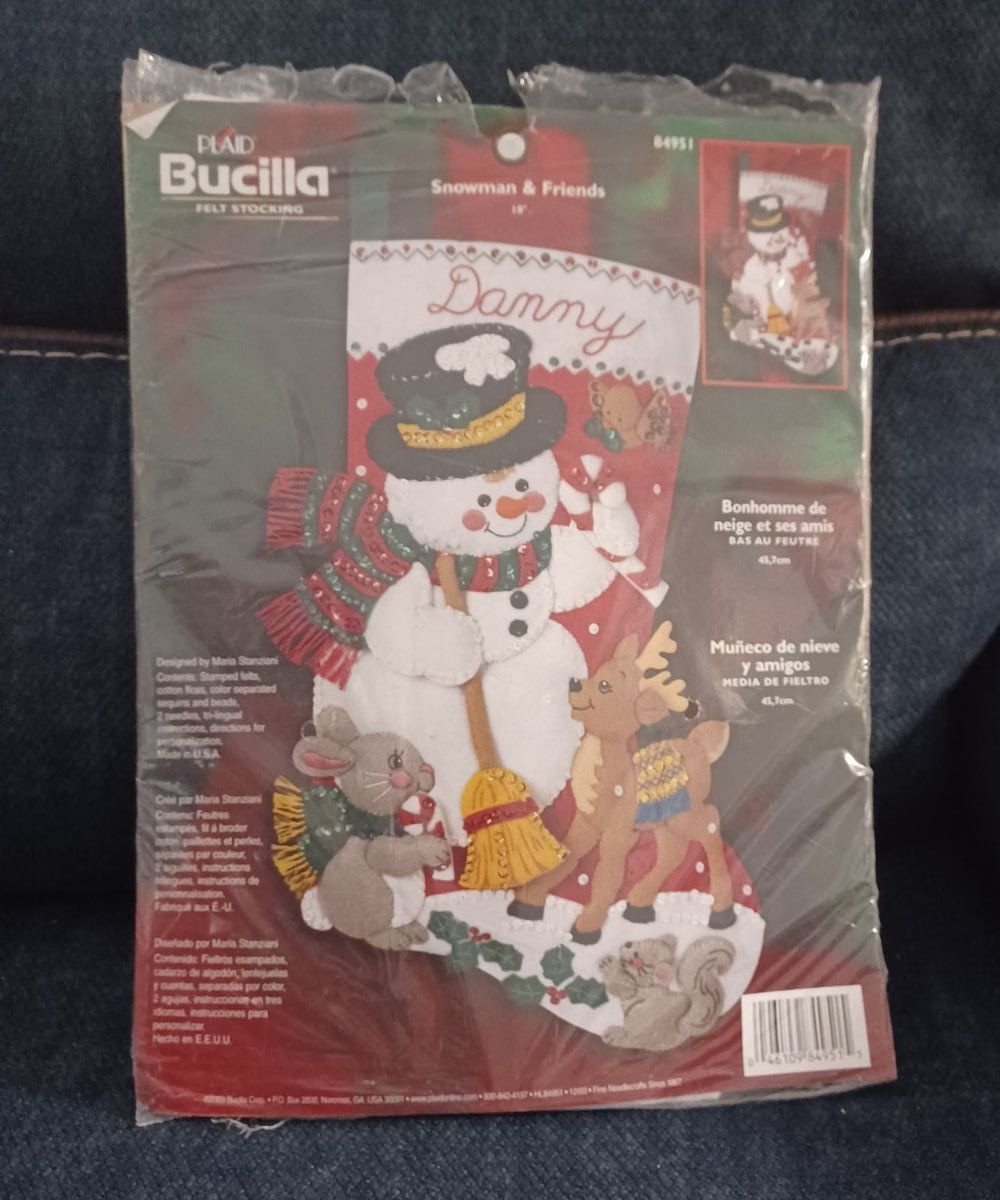 Bucilla Felt Stocking Kit  NOP