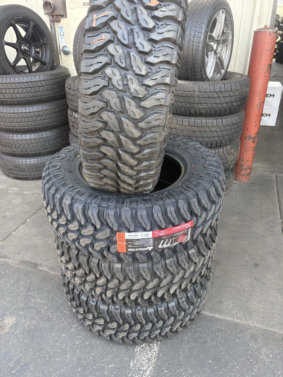 SET OF LT265/70R17 HERCULES x TIS TT1
