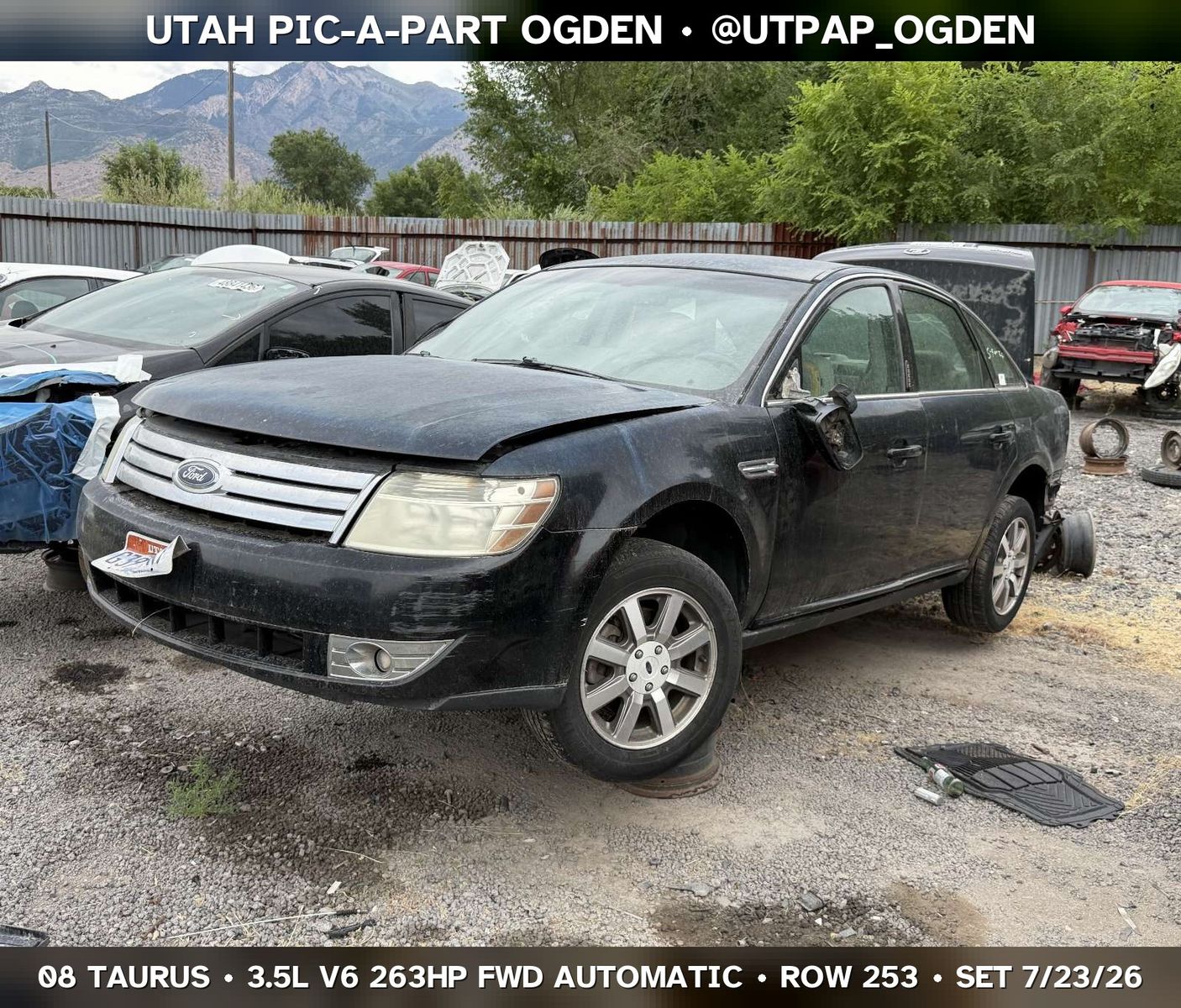 2008 Ford Taurus Parts - UTPAP Ogden