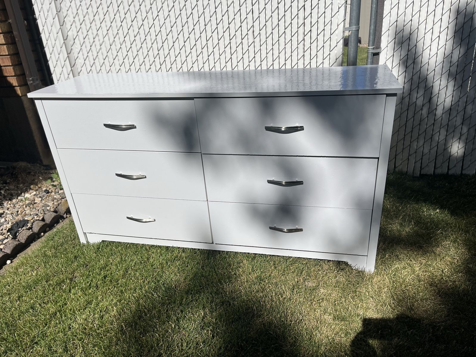 White dresser