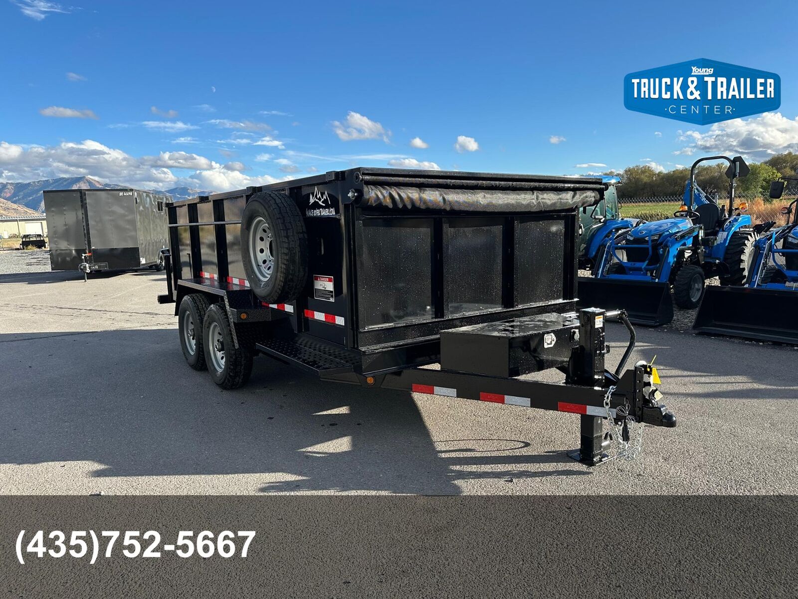 2026 Snake River 14' Dump Trailer