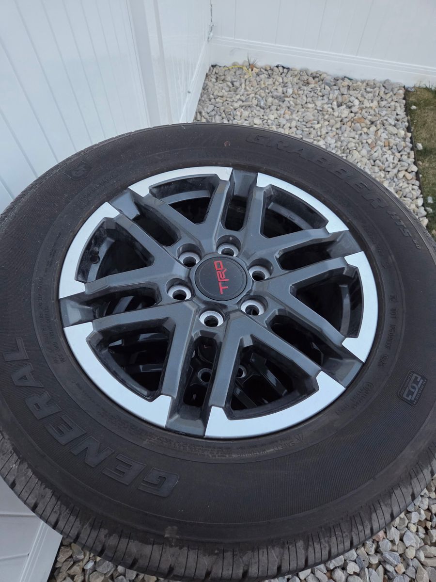 TRD Wheels with general grabber set of 4
