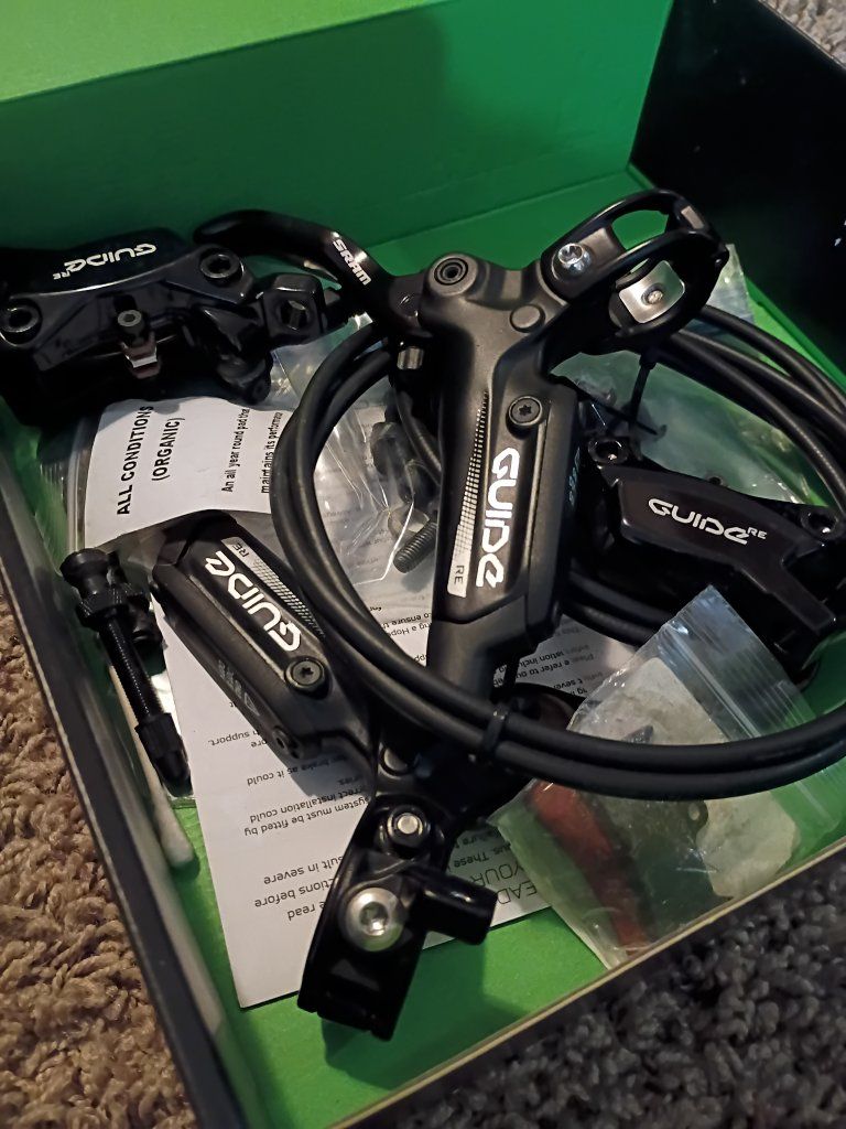 Hope Tech 4 SRAM Guide RE Hydraulic Disc Brake Set