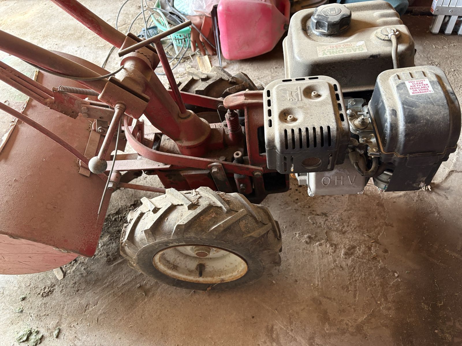 Troy Build Tiller With predator Motor