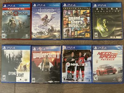 ps4 games playstation $10 each