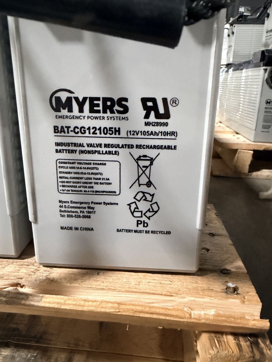 Meyers Inverter Batteries - Used,   price is or best offer