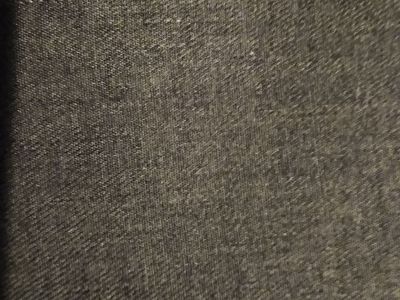 Grey Worsted Wool Suiting Fabric