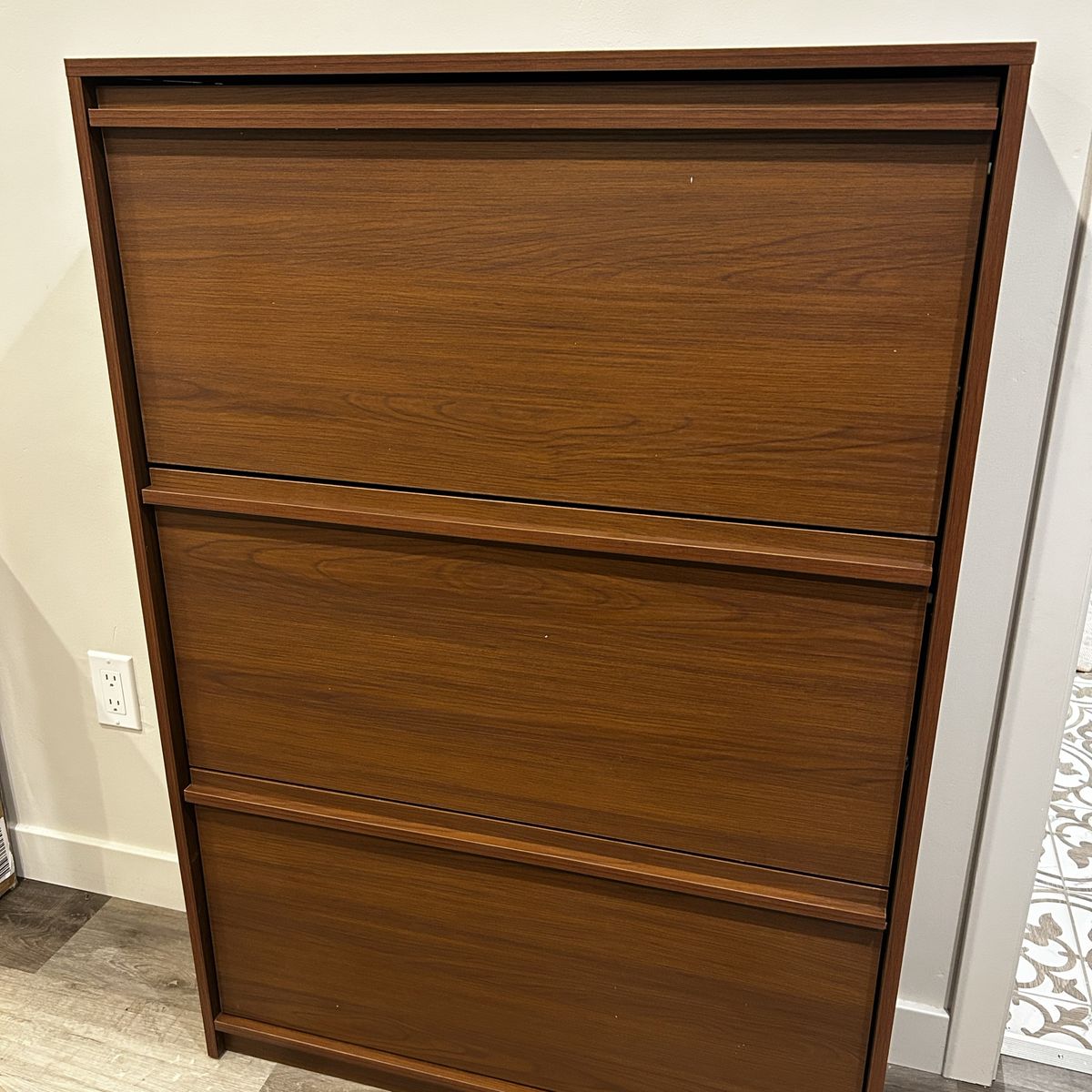 Shoe rack - Cedar Hallway cabinet