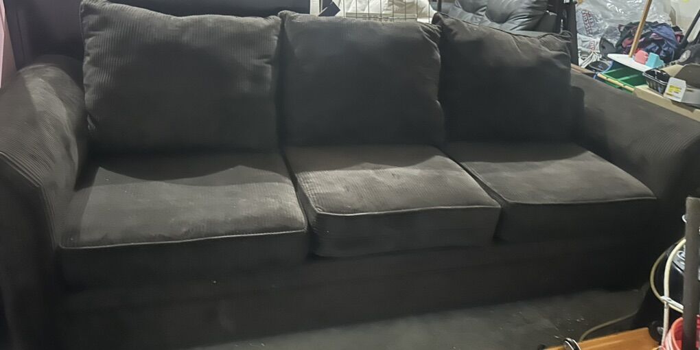 Brown Cloth Couch