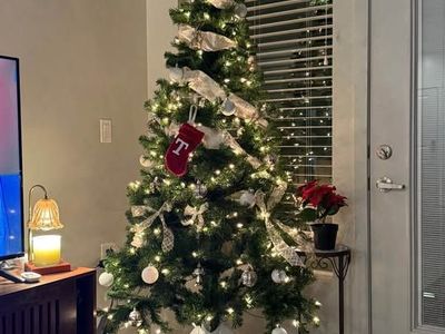 Faux 6ft Christmas Tree w/ Accessories!
